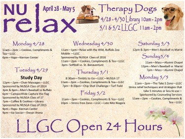 relaxation week large poster