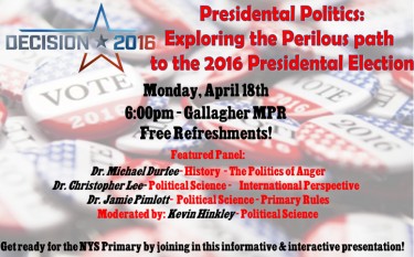 Presidental Politics April 18
